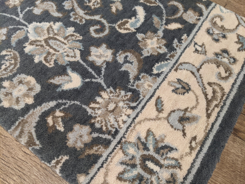 Rug Depot Home Estate Stair Runner Sagamore Granite 30in and 36in Wool-Sold by the Foot
