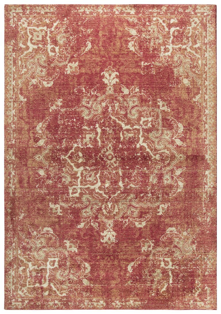 Rug Depot Home Gossamer Area Rugs By RizzyHome GS6147 Red 100% Wool From India