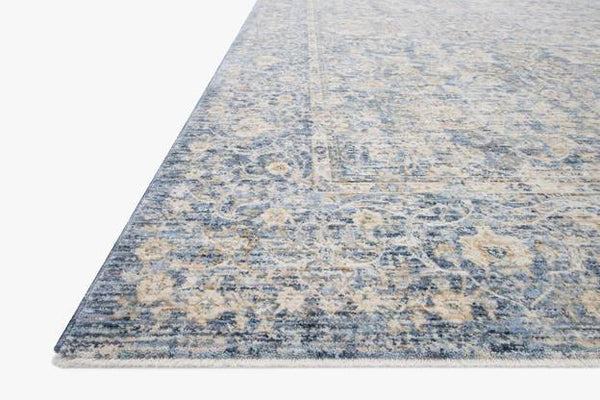 Rug Depot Home Pandora Area Rugs PAN-01B Blue-Gold In 14 Sizes By Loloi Rugs