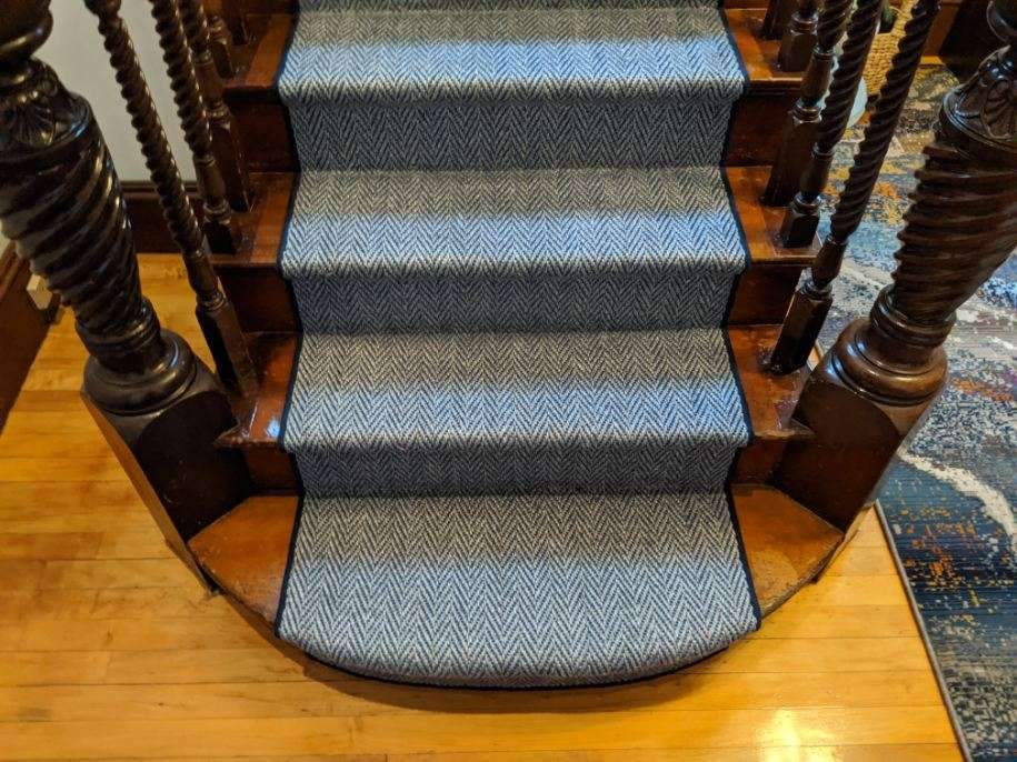 Silky Broadloom Steel- Landscape 13.2 Width Custom Cut Runner