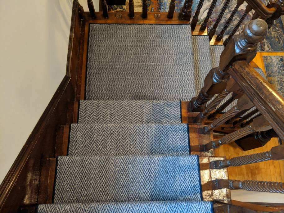 Silky Broadloom Steel- Landscape 13.2 Width Custom Cut Runner