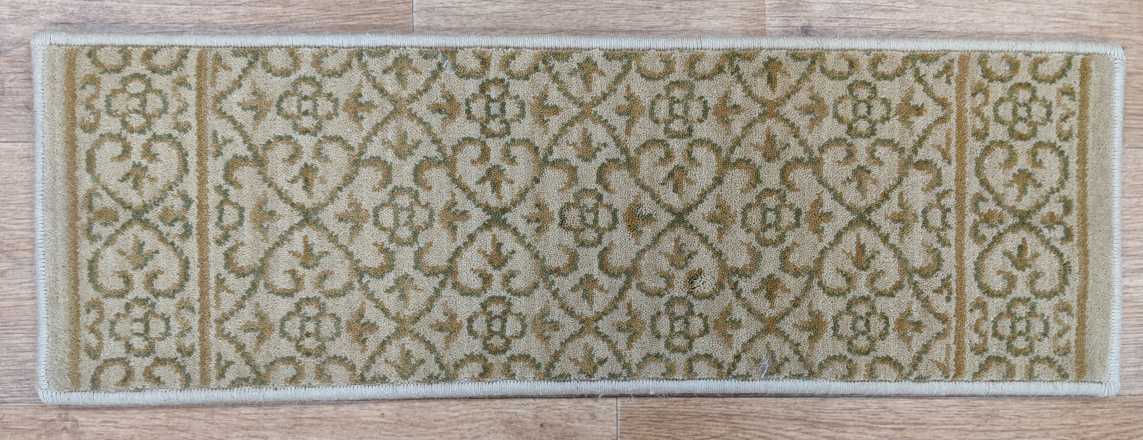 Rug Depot Home Stair Runners Chateau Reims RM21 Beige 27 and 36 Inch Stair Runner and Stair Treads