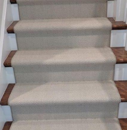 Peter Island Grey PTR-75 Custom Installation By Rug Depot Home