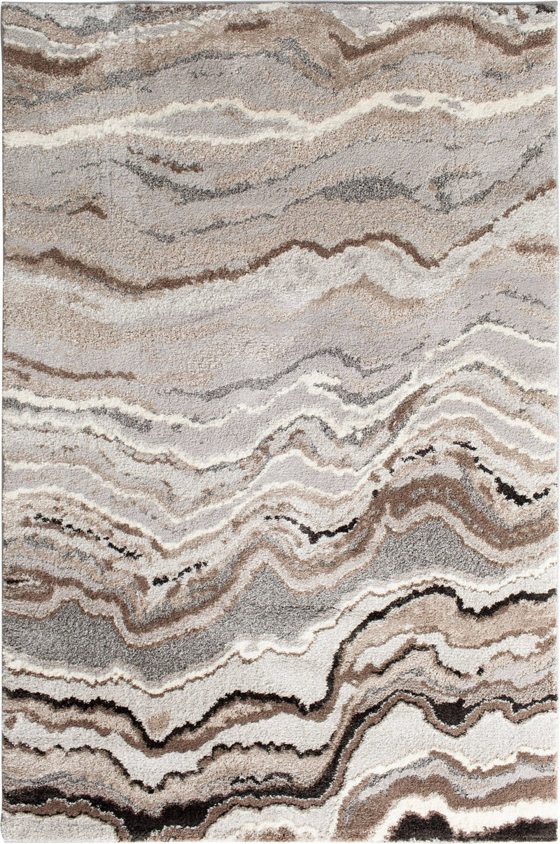 Rug Depot Home Structure Area Rug 6225MI Lime Springs Grey Brown 13 Sizes